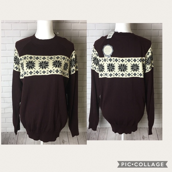 Woods Gray women's sweater size medium red blue - Picture 1 of 3